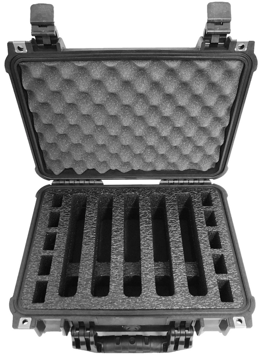 Pelican Case 1500 Range Case Foam Insert for 5 Handguns and Magazines (Foam  ONLY) 