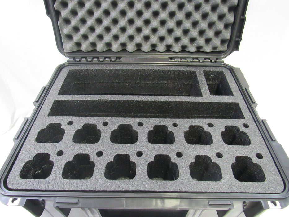 SKB case 3i-2217-8 with Custom Foam Insert for 30 Motorola RDU4100 Wal —  Cobra Foam Inserts and Cases