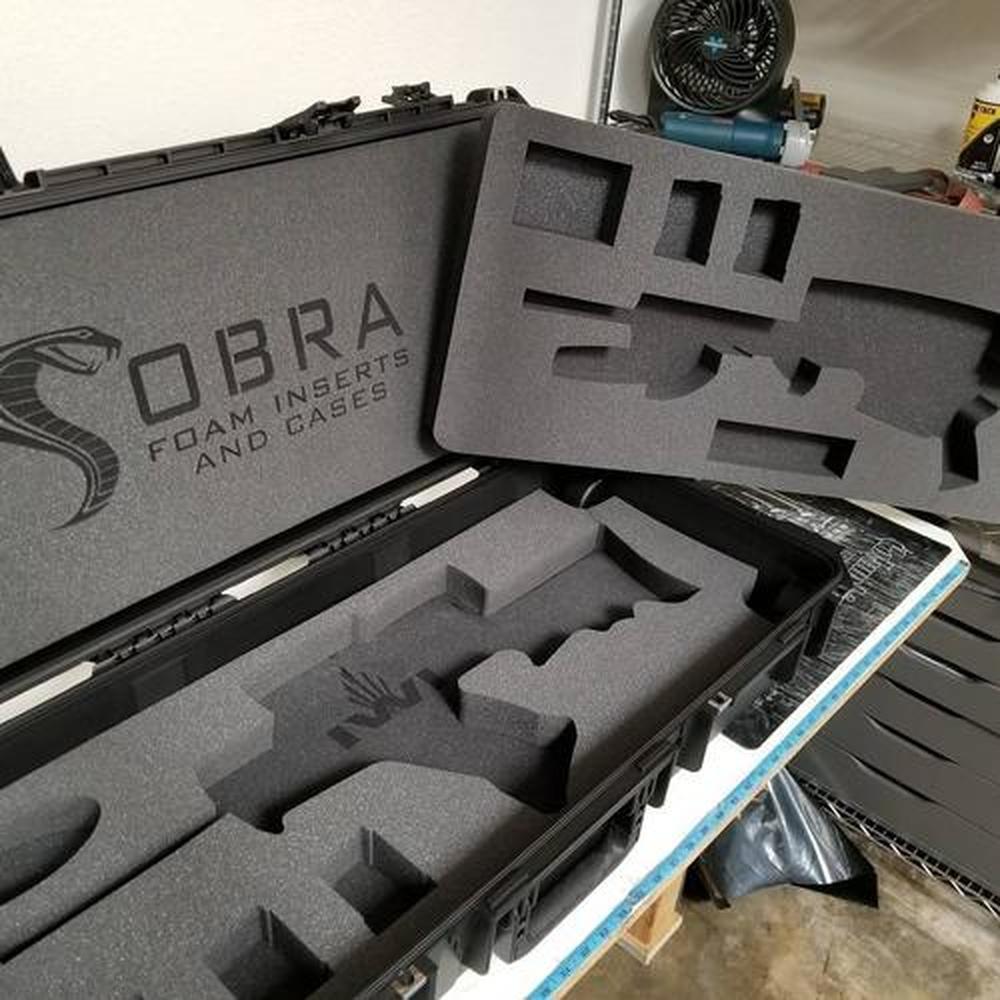Pelican Case 1750 Replacement Convoluted Foam Inserts 2 Pieces 